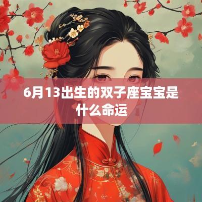 6月13出生的双子座宝宝是什么命运