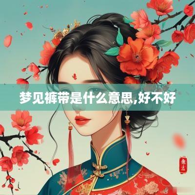 梦见裤带是什么意思,好不好