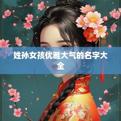 姓孙女孩优雅大气的名字大全
