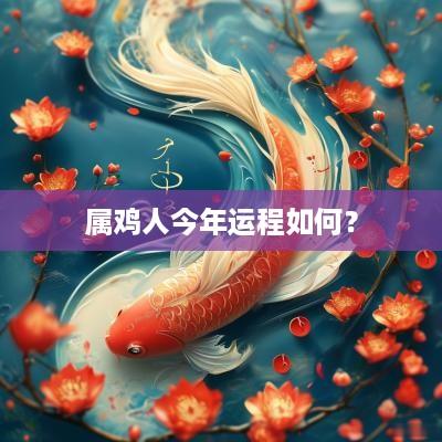 属鸡人今年运程如何？