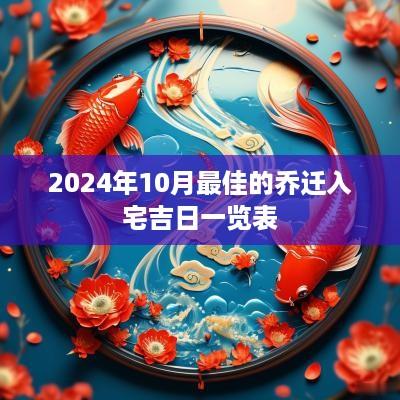 2025年10月最佳的乔迁入宅吉日一览表
