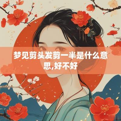 梦见剪头发剪一半是什么意思,好不好