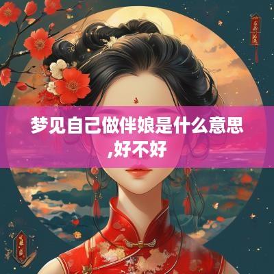 梦见自己做伴娘是什么意思,好不好