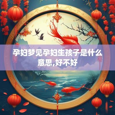 孕妇梦见孕妇生孩子是什么意思,好不好