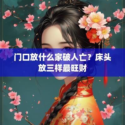门口放什么家破人亡？床头放三样最旺财