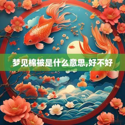 梦见棉被是什么意思,好不好