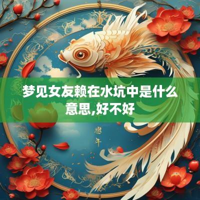 梦见女友赖在水坑中是什么意思,好不好