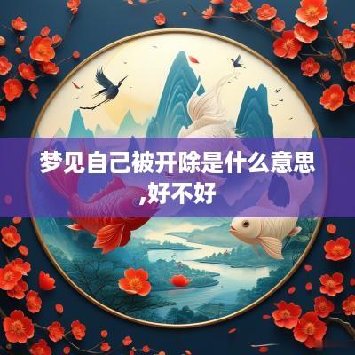 梦见自己被开除是什么意思,好不好