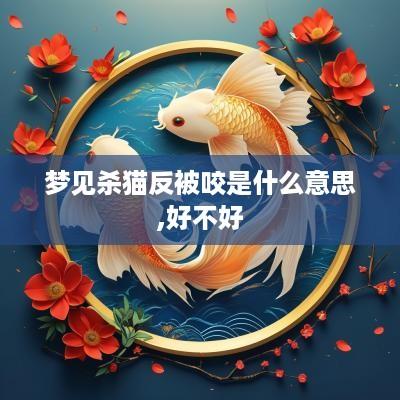 梦见杀猫反被咬是什么意思,好不好
