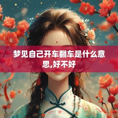 梦见自己开车翻车是什么意思,好不好
