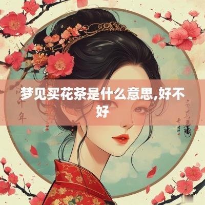 梦见买花茶是什么意思,好不好