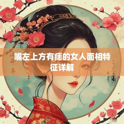 嘴左上方有痣的女人面相特征详解