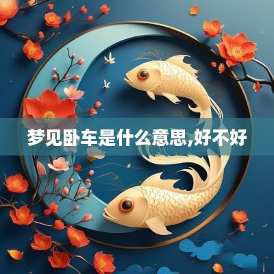 梦见卧车是什么意思,好不好