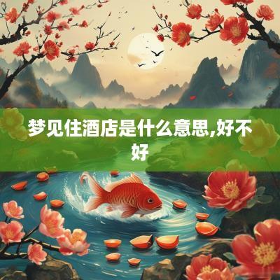 梦见住酒店是什么意思,好不好