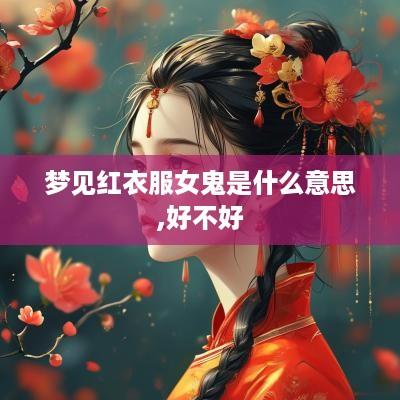 梦见红衣服女鬼是什么意思,好不好