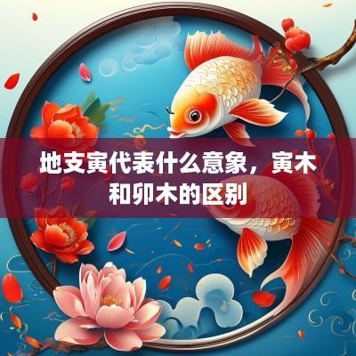 地支寅代表什么意象，寅木和卯木的区别