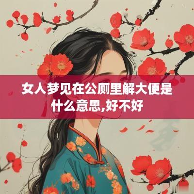 女人梦见在公厕里解大便是什么意思,好不好