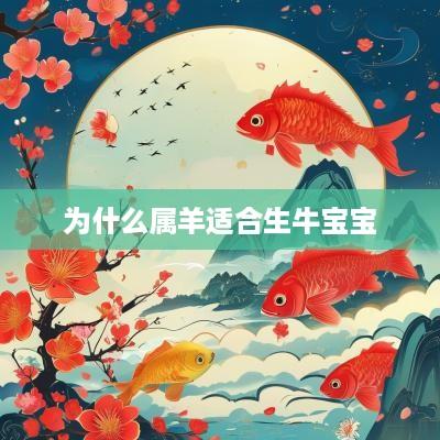 为什么属羊适合生牛宝宝