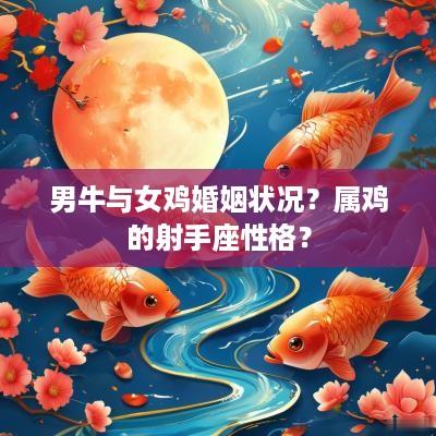 男牛与女鸡婚姻状况？属鸡的射手座性格？