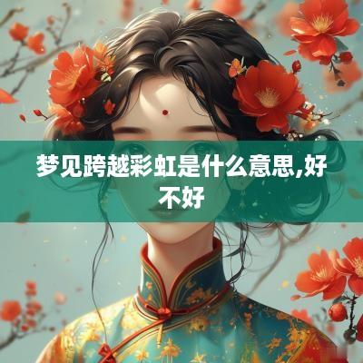 梦见跨越彩虹是什么意思,好不好