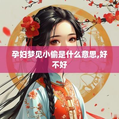 孕妇梦见小偷是什么意思,好不好