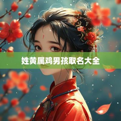 姓黄属鸡男孩取名大全