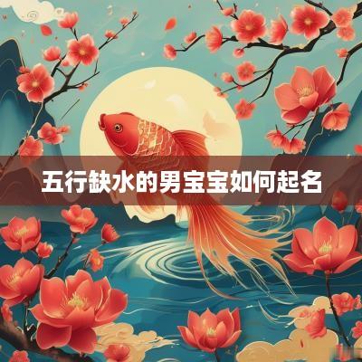 五行缺水的男宝宝如何起名