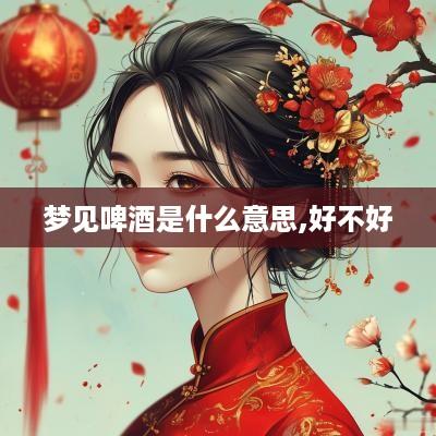 梦见啤酒是什么意思,好不好