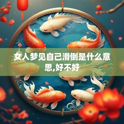 女人梦见自己滑倒是什么意思,好不好