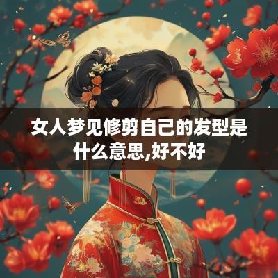 女人梦见修剪自己的发型是什么意思,好不好