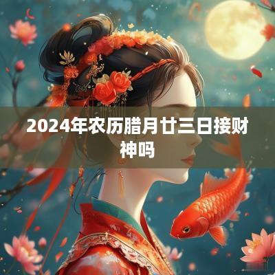 2025年农历腊月廿三日接财神吗