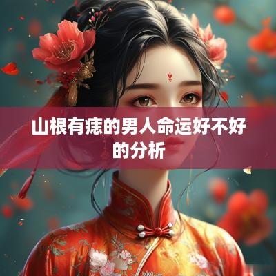 山根有痣的男人命运好不好的分析