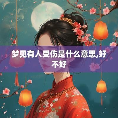 梦见有人受伤是什么意思,好不好