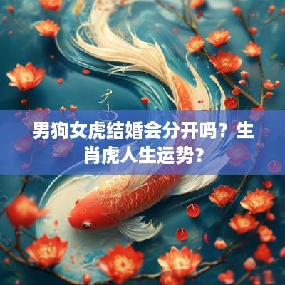 男狗女虎结婚会分开吗？生肖虎人生运势？
