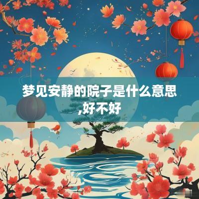 梦见安静的院子是什么意思,好不好