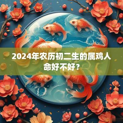 2025年农历初二生的属鸡人命好不好？