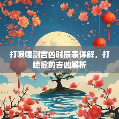 打喷嚏测吉凶时辰表详解，打喷嚏的吉凶解析