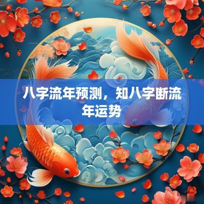 八字流年预测，知八字断流年运势