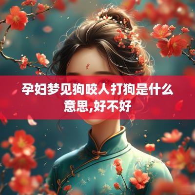 孕妇梦见狗咬人打狗是什么意思,好不好