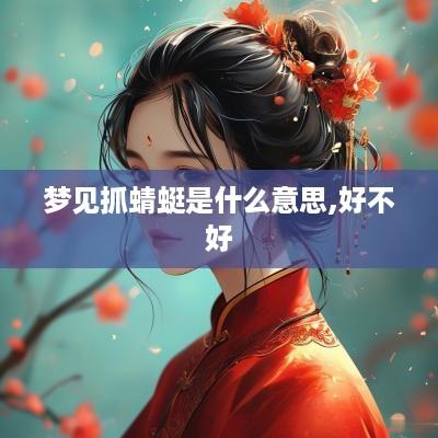 梦见抓蜻蜓是什么意思,好不好