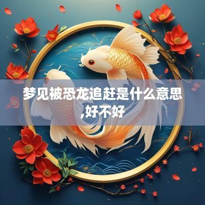 梦见被恐龙追赶是什么意思,好不好
