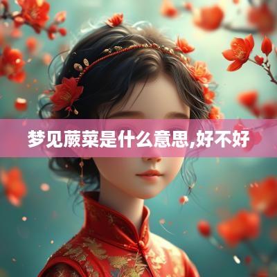 梦见蕨菜是什么意思,好不好