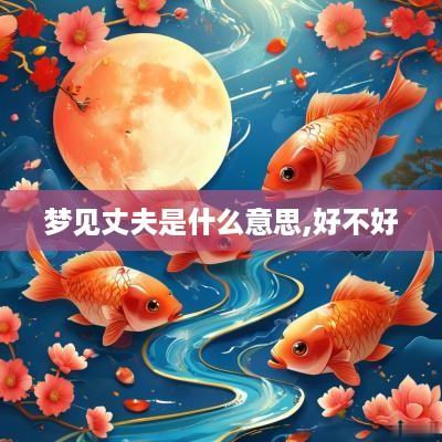 梦见丈夫是什么意思,好不好