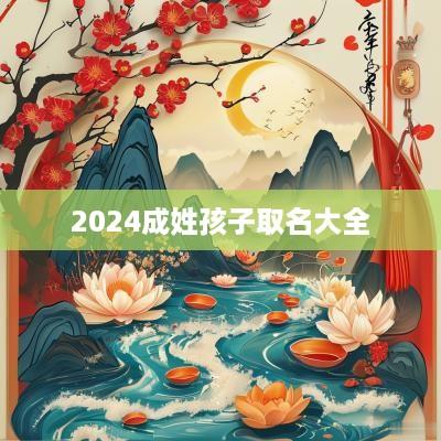 2025成姓孩子取名大全