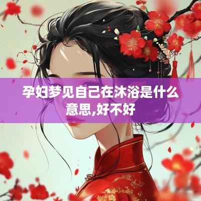 孕妇梦见自己在沐浴是什么意思,好不好
