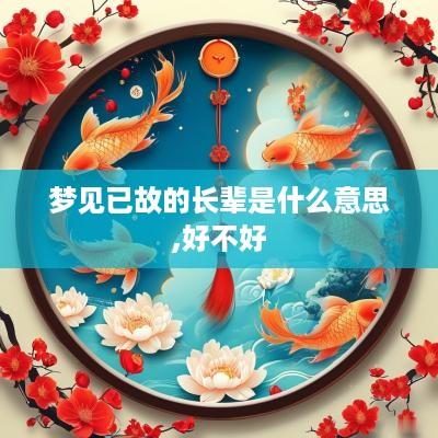 梦见已故的长辈是什么意思,好不好
