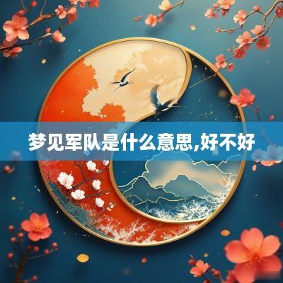 梦见军队是什么意思,好不好