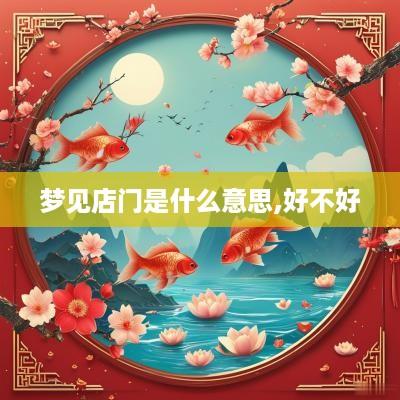 梦见店门是什么意思,好不好
