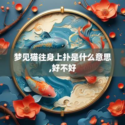 梦见猫往身上扑是什么意思,好不好