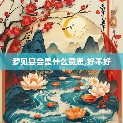 梦见宴会是什么意思,好不好
